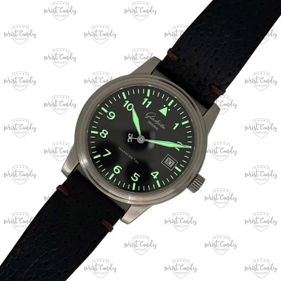 Glashütte Original Senator Navigator II — achterkant