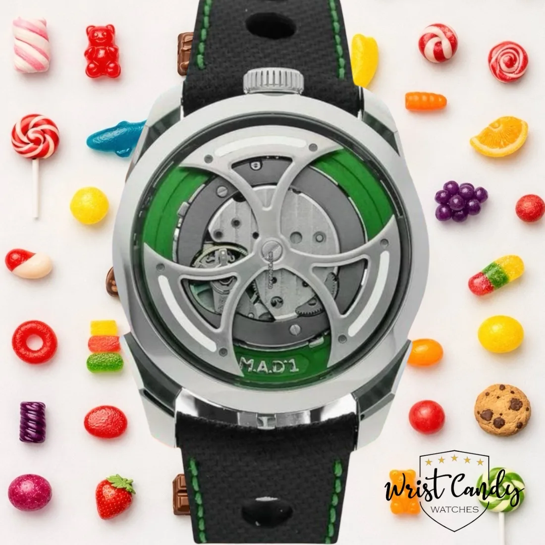MB&F M.A.D.1 Green — Dresswatches