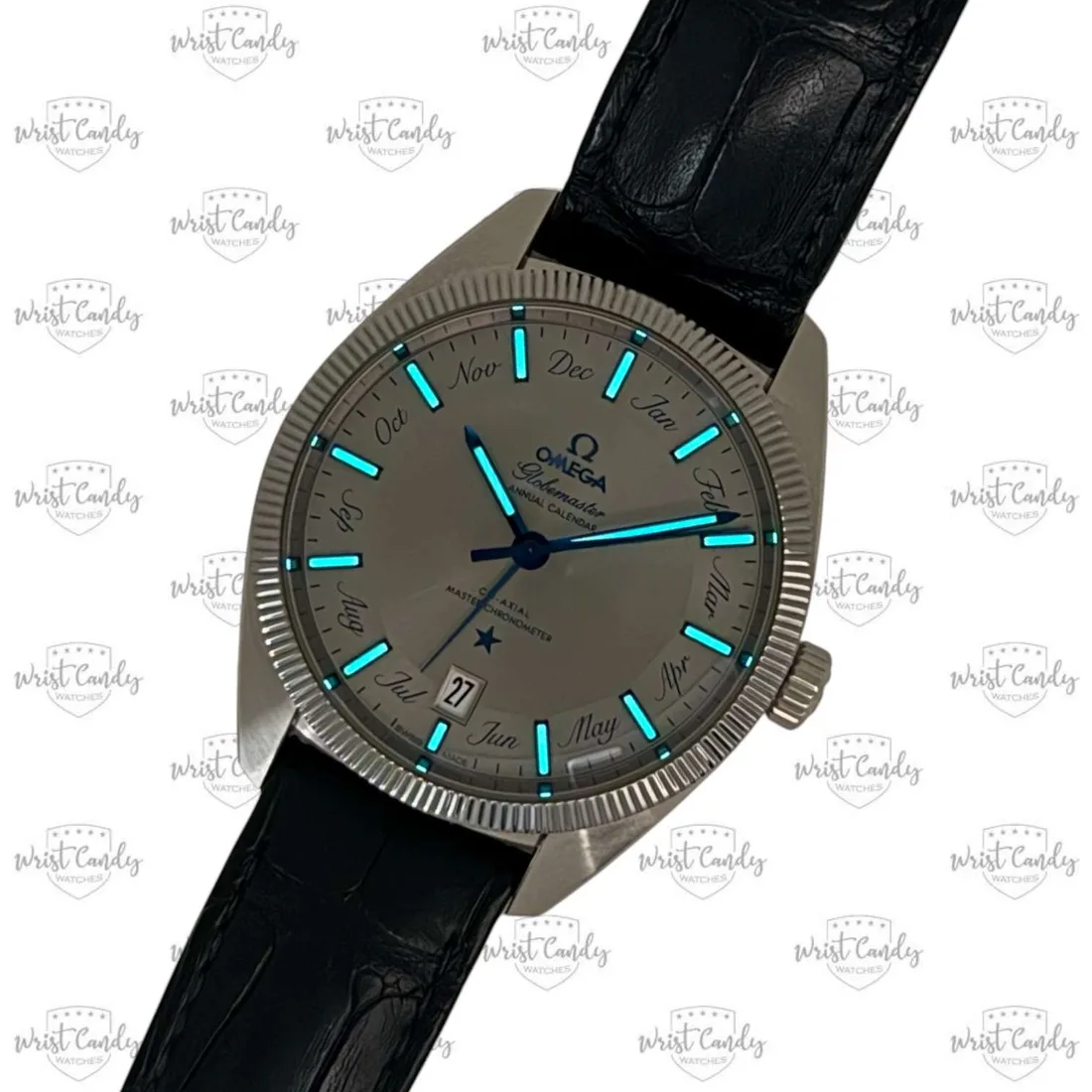 Omega Constellation Globemaster Annual Calendar — zijkant