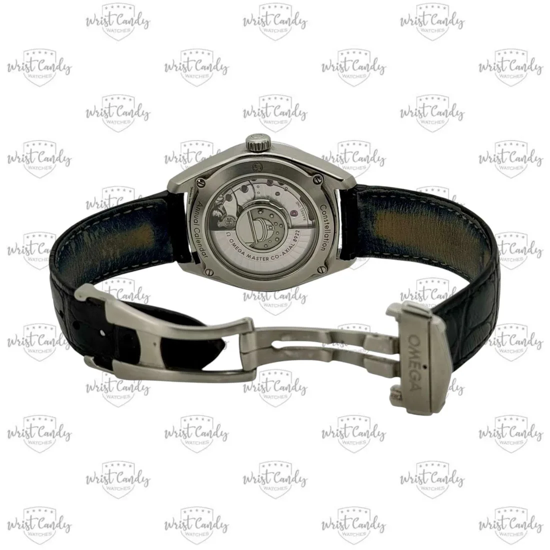Omega Constellation Globemaster Annual Calendar — achterkant