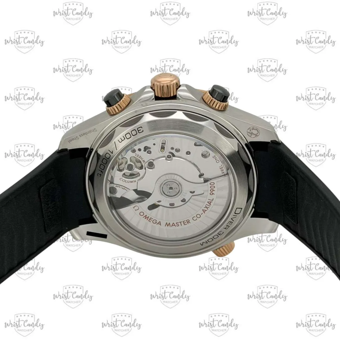 Omega Seamaster Diver Chronograph — achterkant