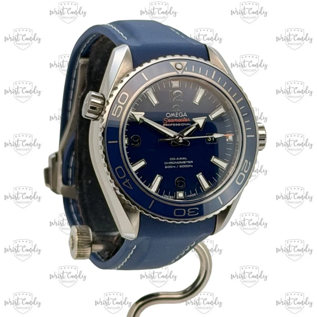 Omega Seamaster Planet Ocean 600M titanium — sluiting