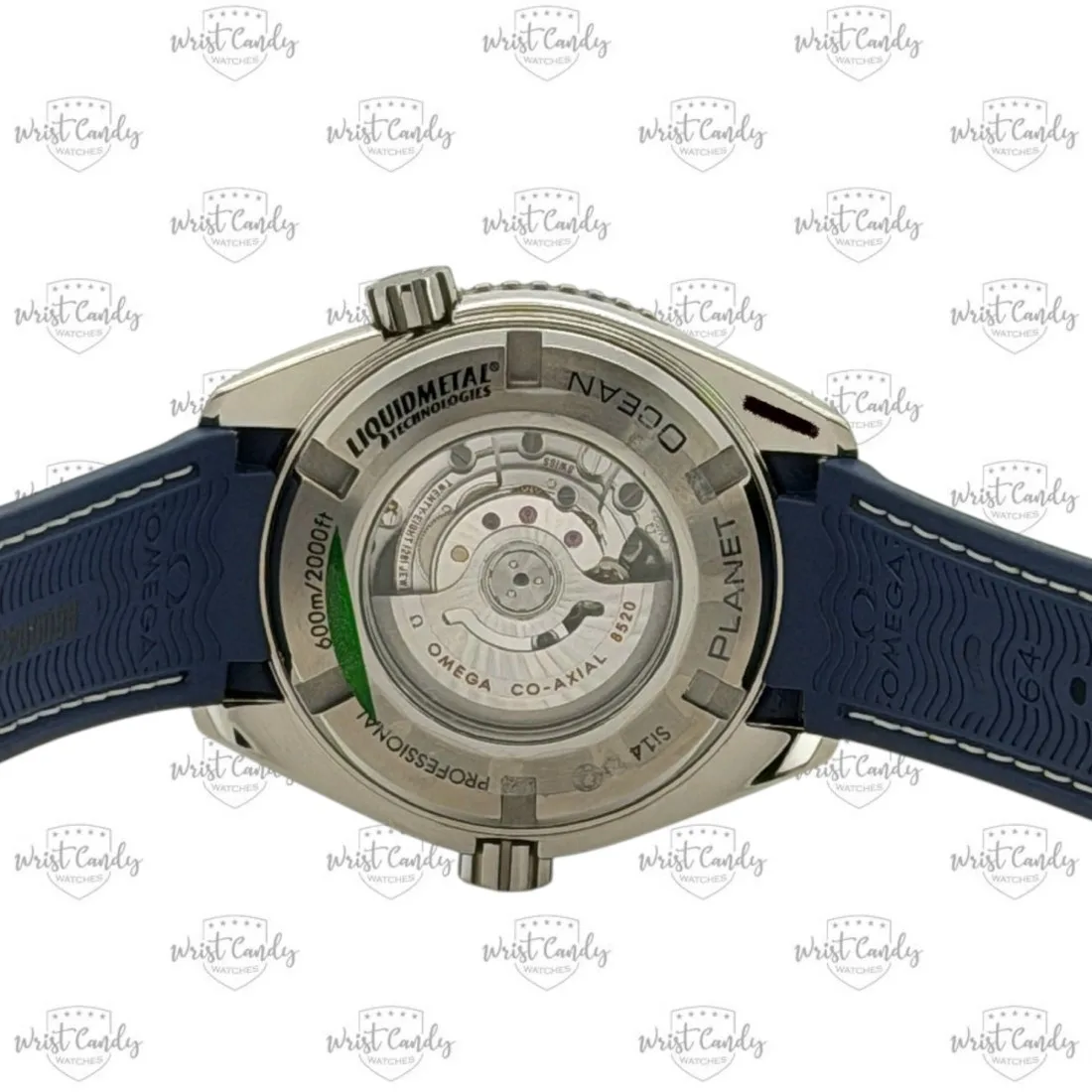 Omega Seamaster Planet Ocean 600M titanium — detail 9