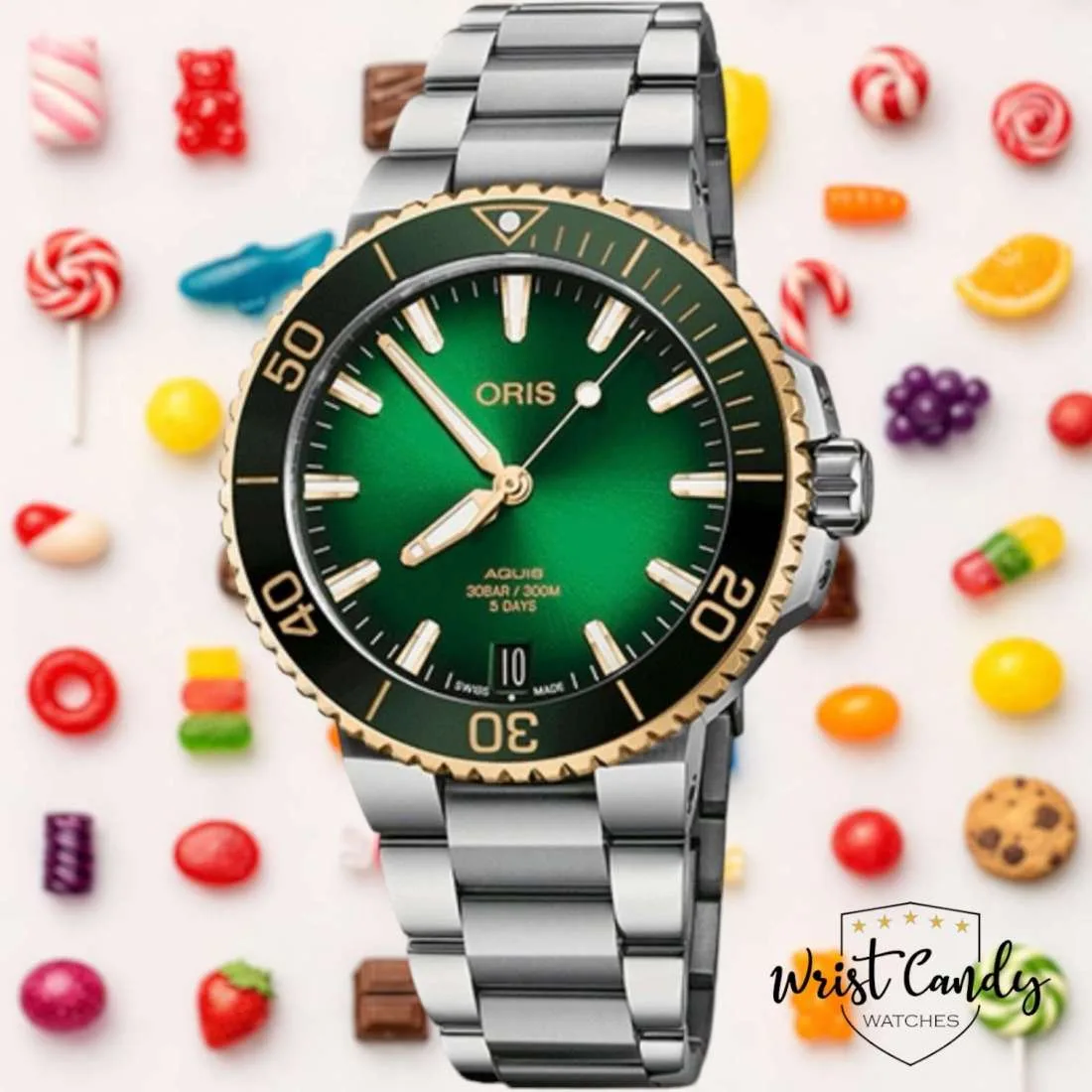 Oris Aquis Date Calibre 400 — Duikhorloges