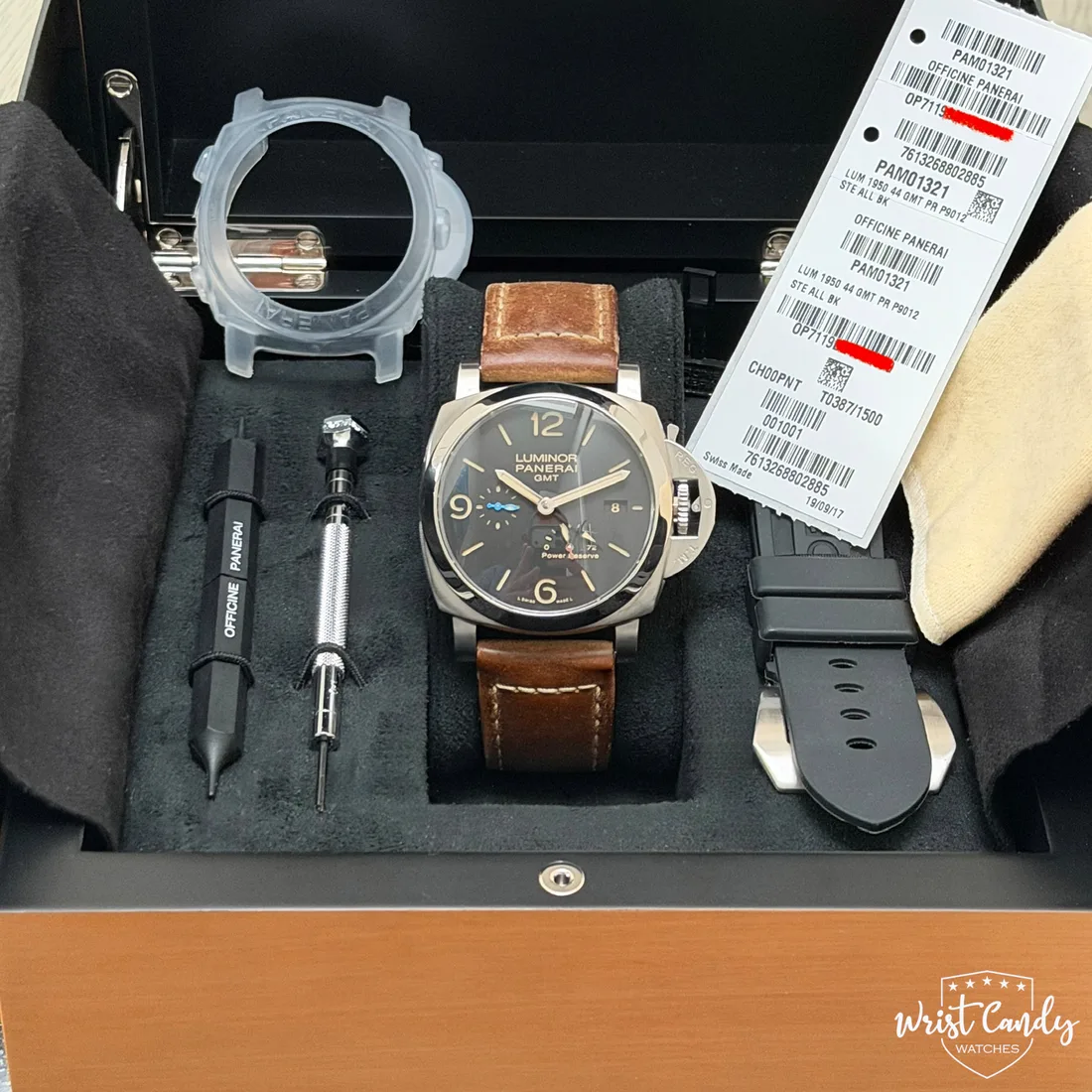Panerai Luminor 1950 GMT Power Reserve — detail 8
