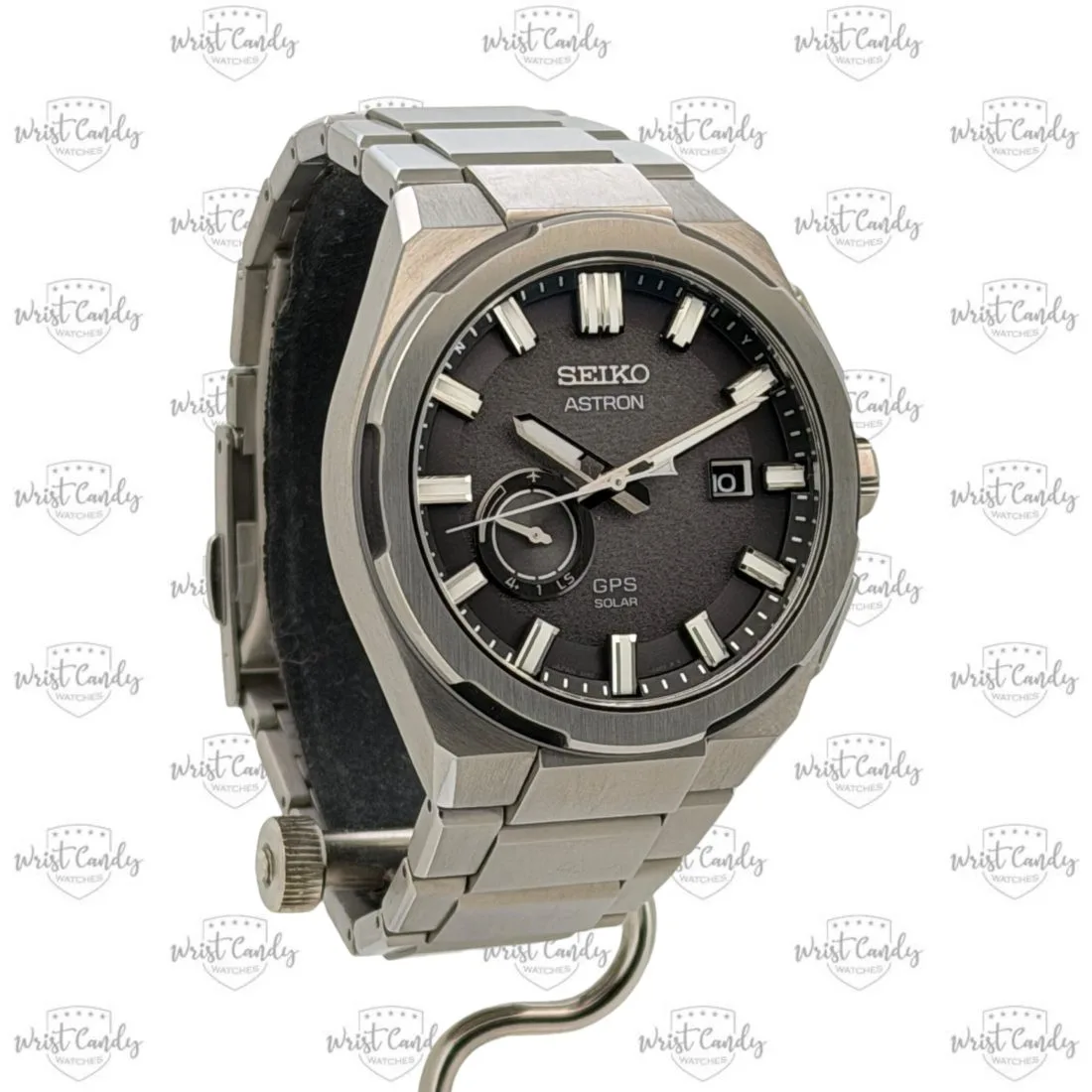 Seiko Astron Solar GPS Titanium — sluiting