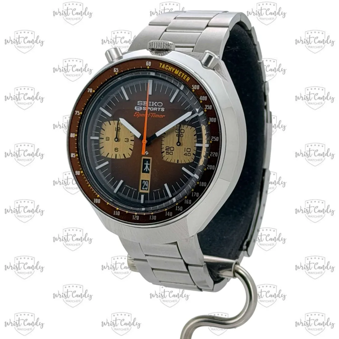 Seiko Speedtimer Bullhead — kast