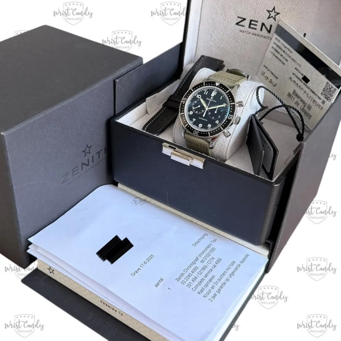 Zenith Cronometro Tipo CP-2 Limited Edition — detail 8