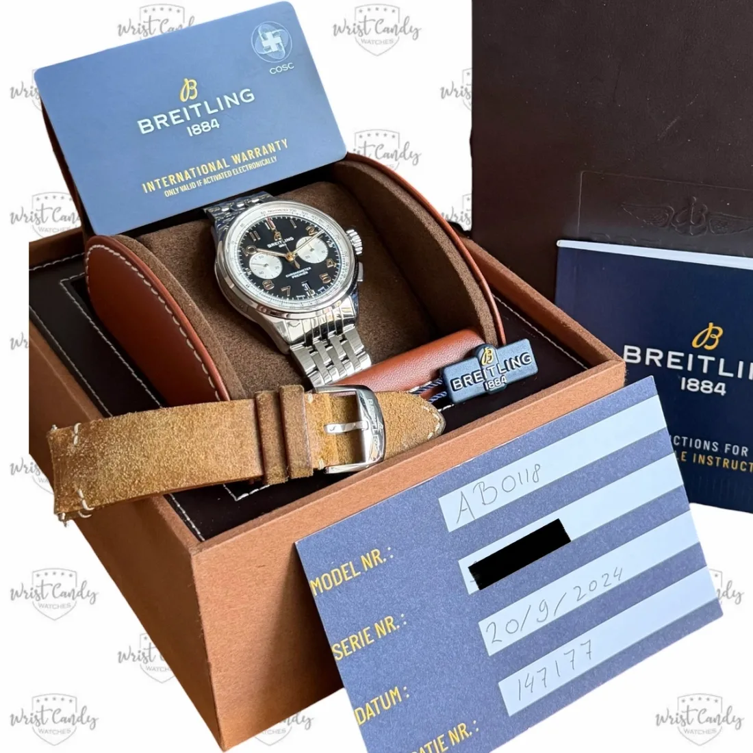 Breitling Premier B01 Chronograph 42 Norton Special Edition — detail 8