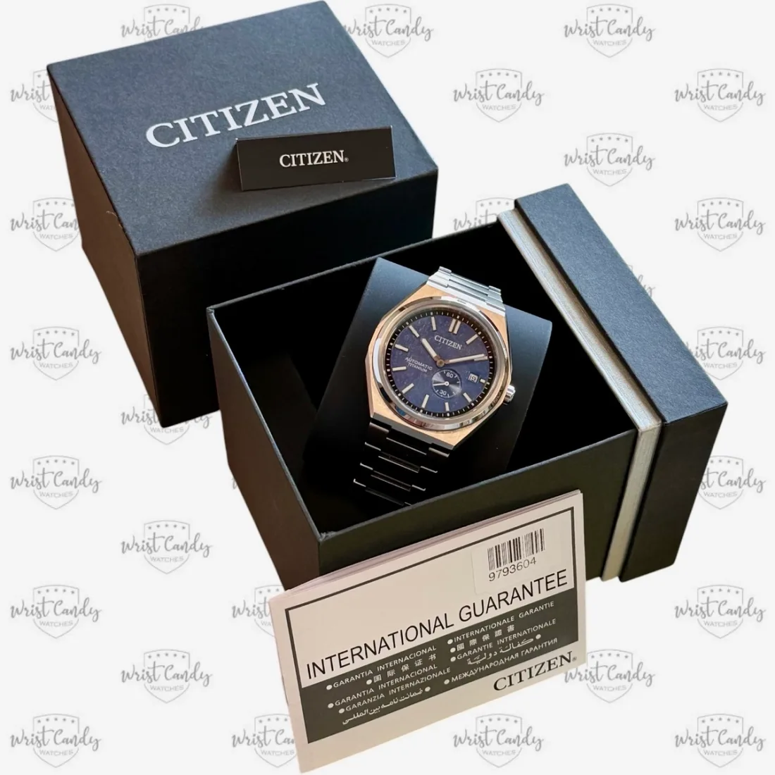 Citizen Zenshin Titanium Automatic — detail 7