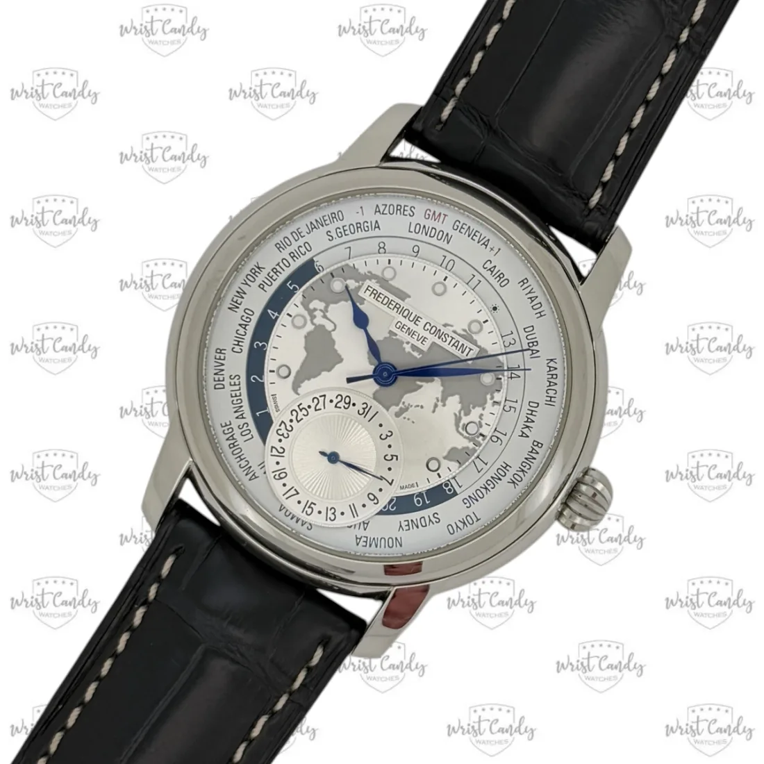 Frederique Constant Manufacture Classic Worldtimer — sluiting