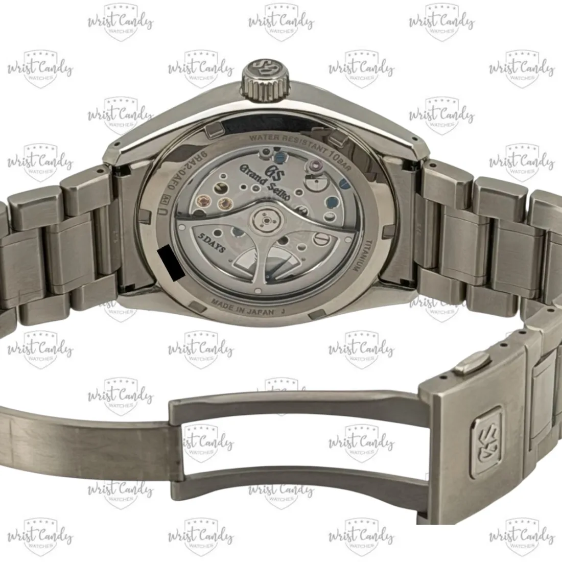 Grand Seiko Evolution 9 Collection "Lake Suwa” — zijkant