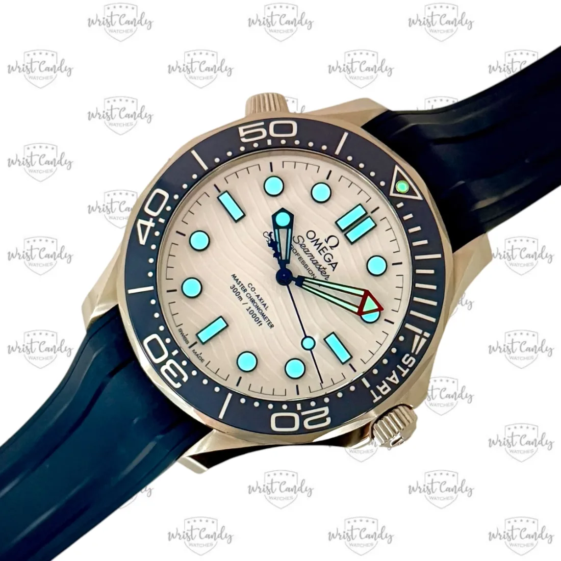 Omega Seamaster America’s Cup — zijkant