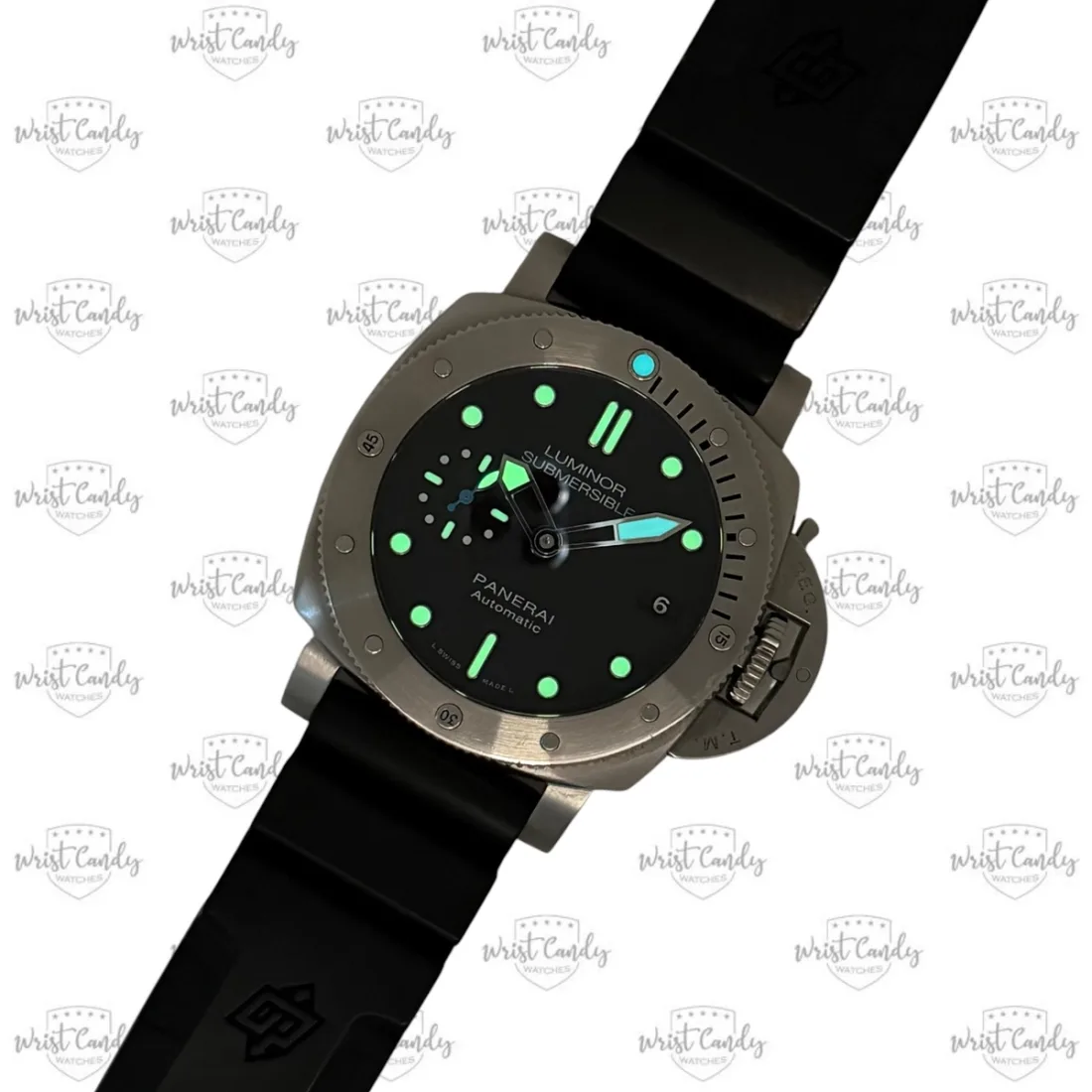 Panerai Luminor 1950 Submerisble 3 Days Automatic — zijkant