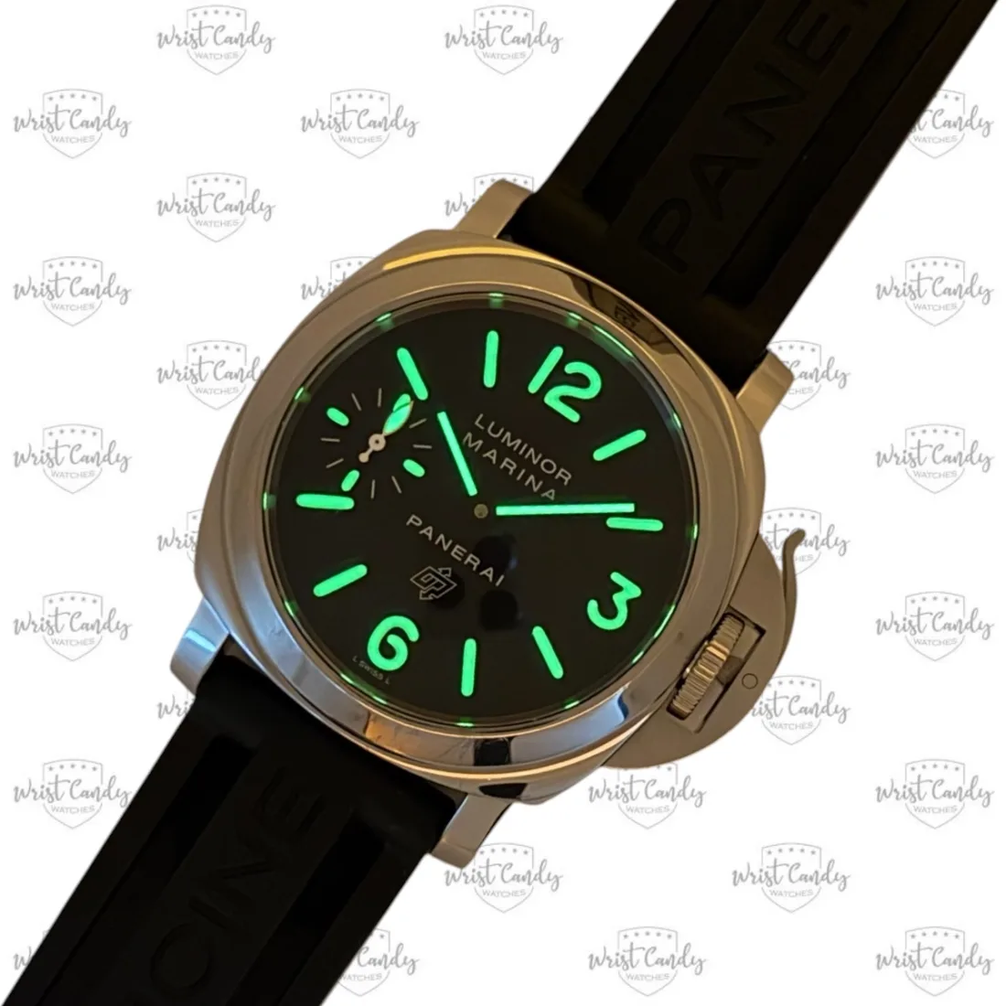 Panerai Luminor Marina “fat font” — zijkant