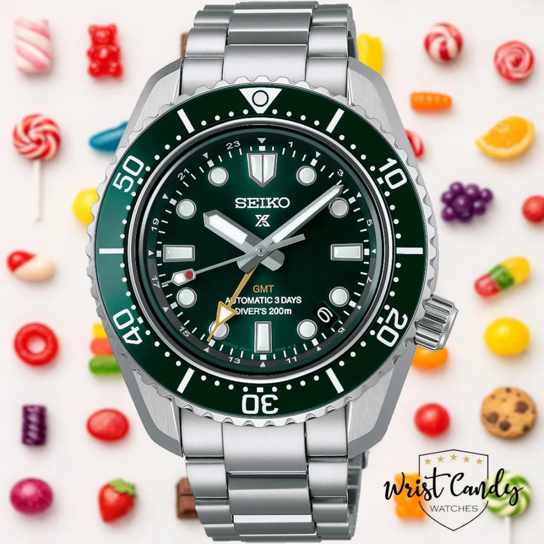 Seiko Prospex 1968 GMT Diver green — Duikhorloges
