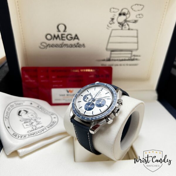 OMEGA SPEEDMASTER SILVER SNOOPY AWARD • NL 11-2024 • NIEUW - Afbeelding 8