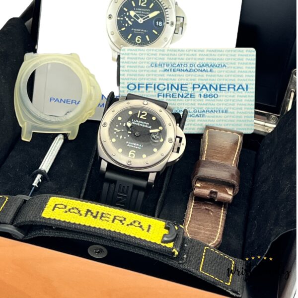 PANERAI LUMINOR SUBMERSIBLE • 1999 • TOPSTAAT - Afbeelding 8