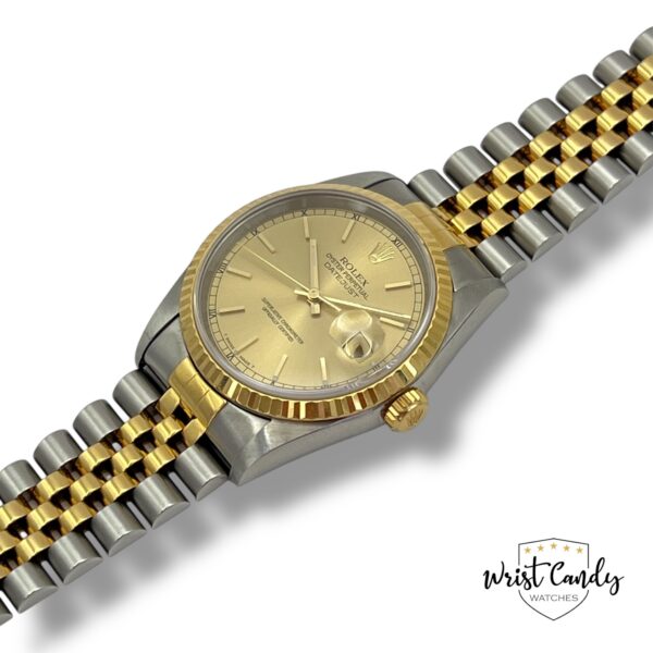 ROLEX DATEJUST 16233 • FULLSET 1997 • ROLEX SERVICE 2019 • TOPSTAAT - Afbeelding 4