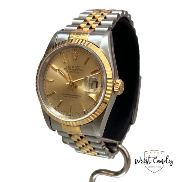 ROLEX DATEJUST 16233 • FULLSET 1997 • ROLEX SERVICE 2019 • TOPSTAAT - Afbeelding 2