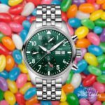 IWC PILOT CHRONO 41 MM GREEN • 2021 • ALS NIEUW
