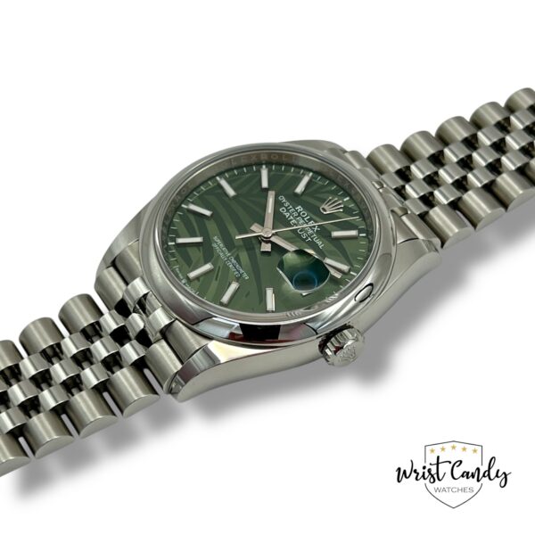 ROLEX DATEJUST 36 PALM MOTIVE (DISCONTINUED) • 08-2023 • ALS NIEUW - Afbeelding 4